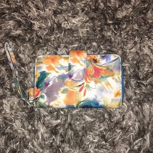 Floral wallet